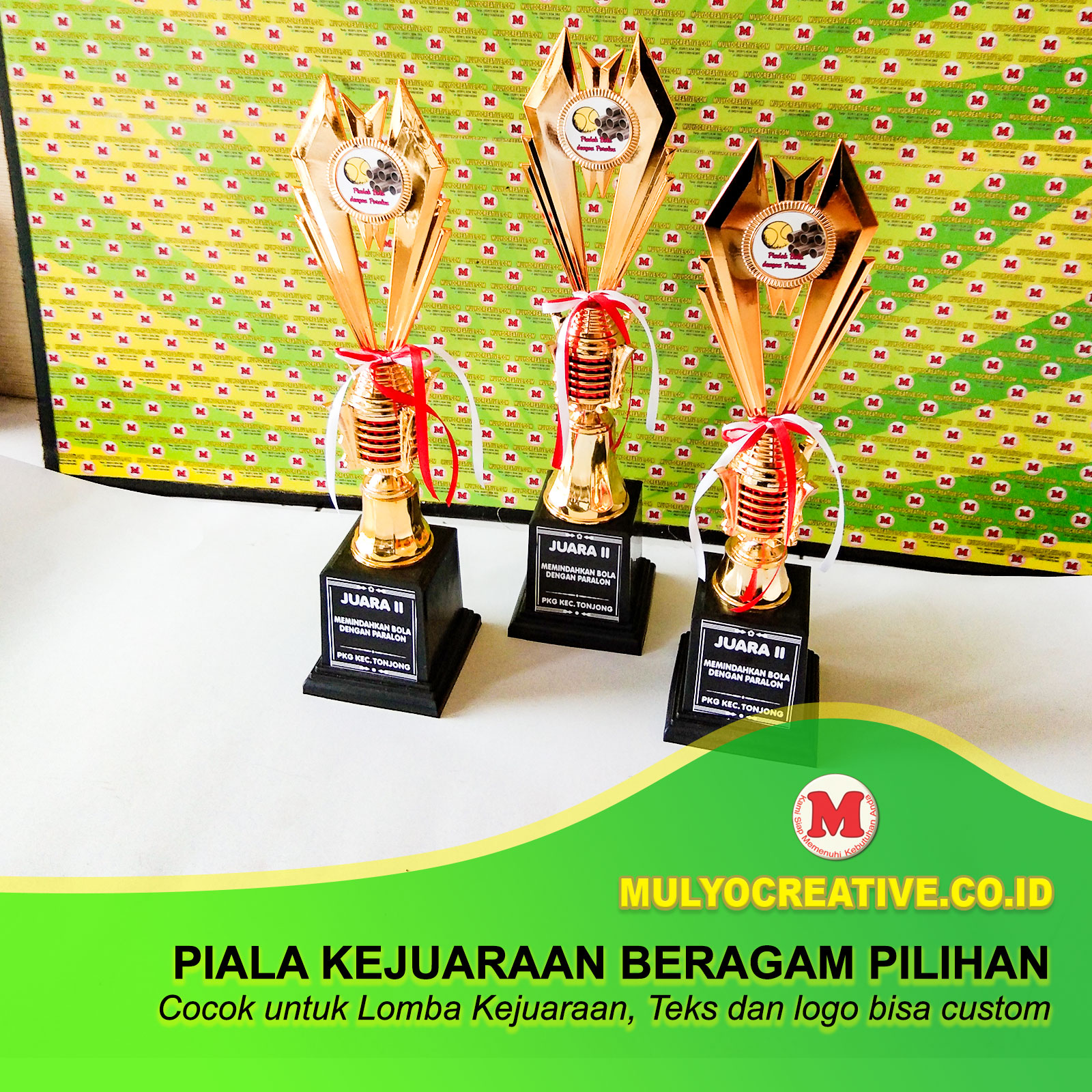 Pusat Perlengkapan Piala Plakat Dan Medali Kejuaraan Lomba Harga Grosir