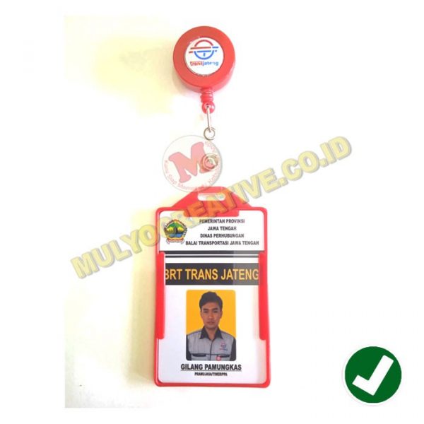 Pesan 1 Set Id Card Tanda Pengenal Gantungan Tanda Pengenal Karyawan Pesan Name Tag Lencana 2720