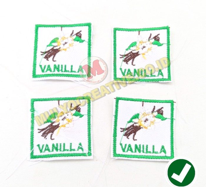 Jual Bordir Pramuka Murah Tanda Regu Tanda Regu Vanilla Pesan Name