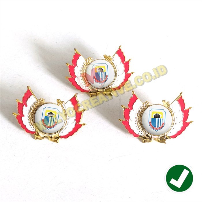 Order Pin Logo Kabupaten Bros Wing Logo Kabupaten Lebak Pesan Name